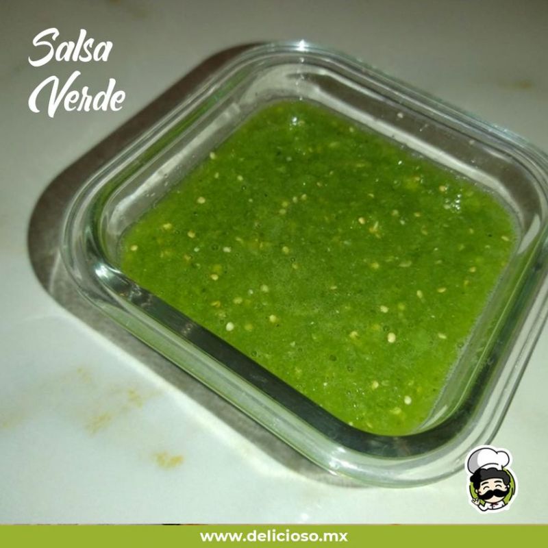 Cómo preparar Salsa verde cruda?. 