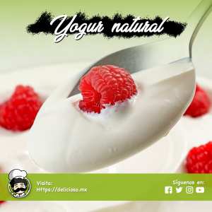 Yogur natural