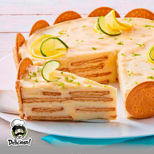Carlota de Limón con Galletas María (Pay Helado)