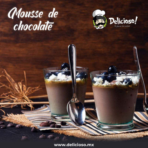 Mousse de Chocolate Francés (Aéreo y Ligero)
