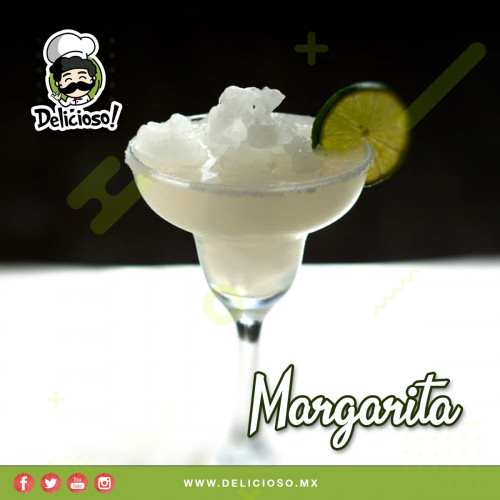 Margarita Clásica de Limón con Tequila (Frappé o Rocas)