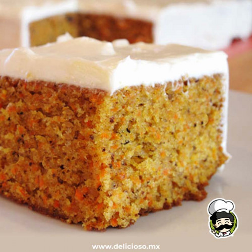 Panqué de Zanahoria con Nuez (Carrot Cake)