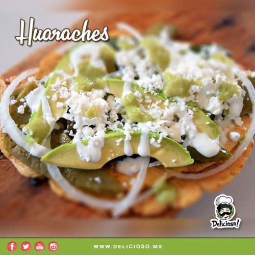 Huaraches de Nopal o Masa con Bistec