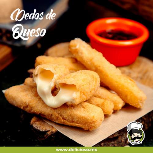 Dedos de Queso Empanizados (Mozzarella Sticks)