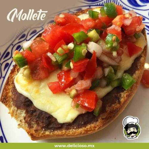 Molletes Mexicanos con Pico de Gallo: Desayuno Fácil