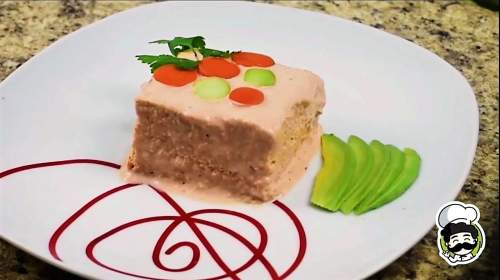 Pastel de Atún Frío con Pan de Caja (Sandwichón)