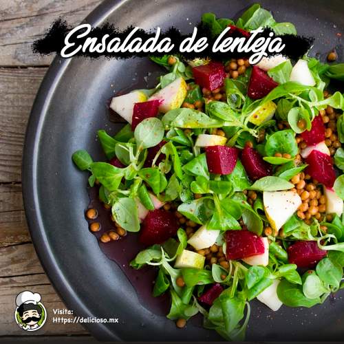 Ensalada de lentejas