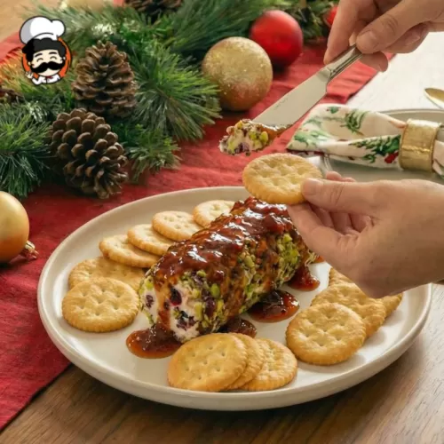 Queso crema con frutos secos